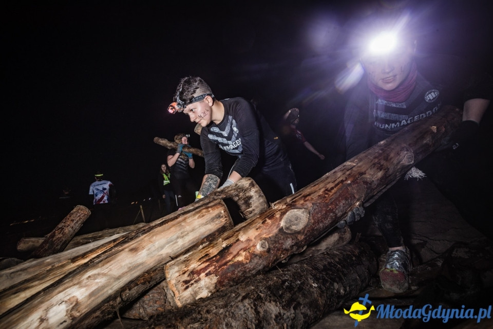 Trasa Nocny Runmageddon Gdynia Rekrut 2019