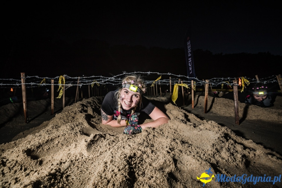Trasa Nocny Runmageddon Gdynia Rekrut 2019