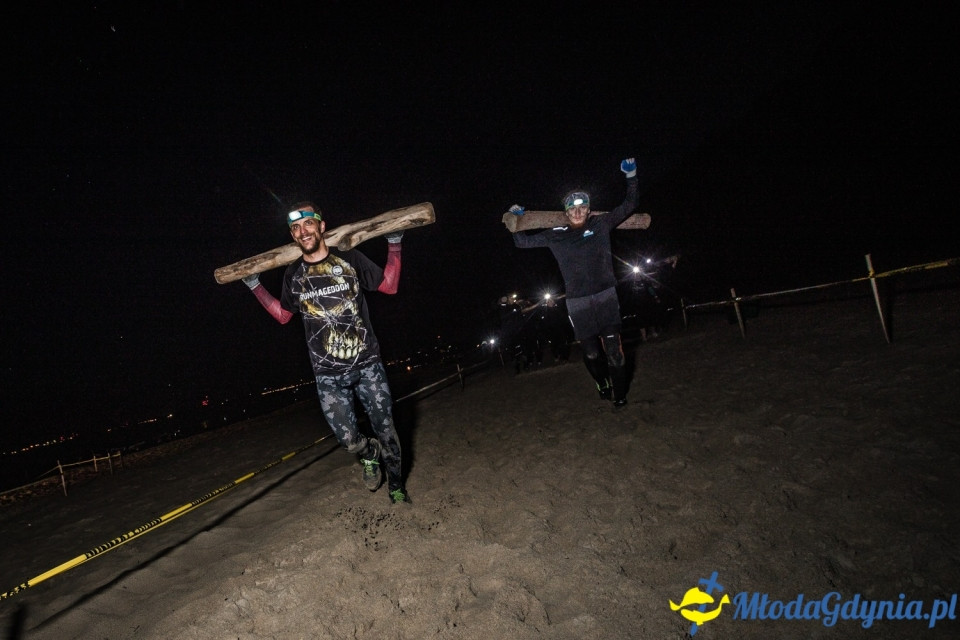 Trasa Nocny Runmageddon Gdynia Rekrut 2019