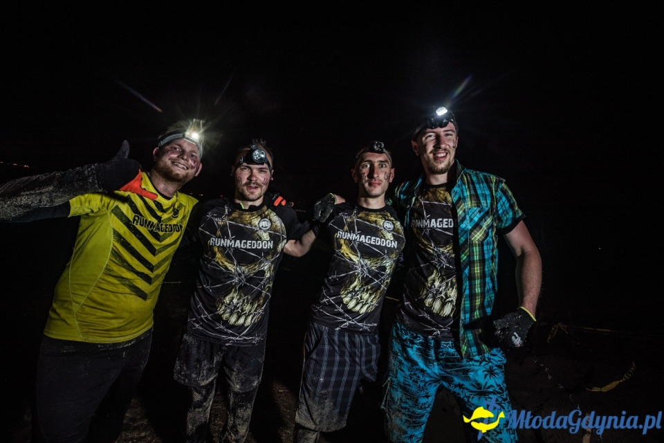 Trasa Nocny Runmageddon Gdynia Rekrut 2019