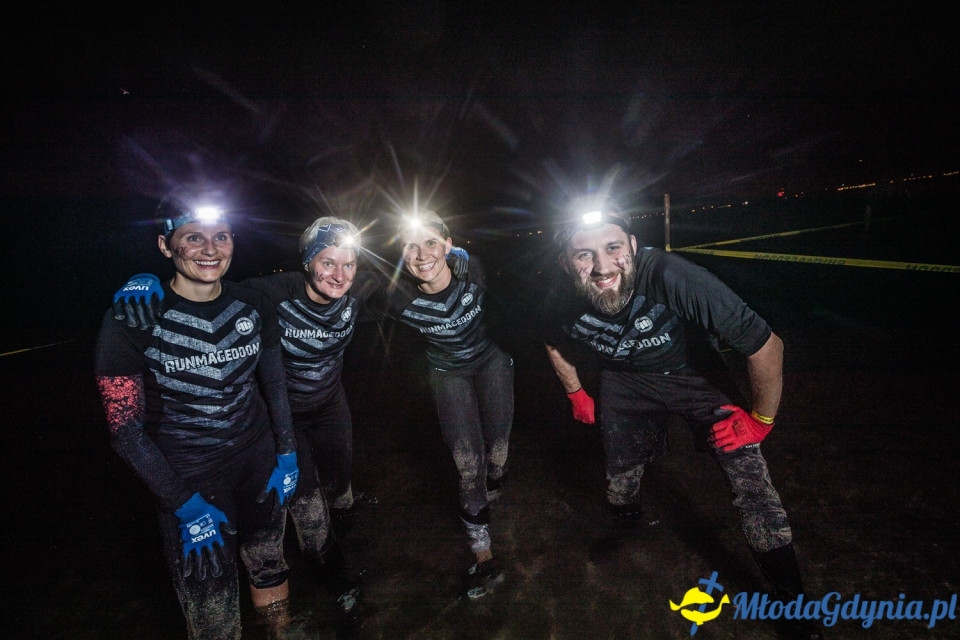 Trasa Nocny Runmageddon Gdynia Rekrut 2019