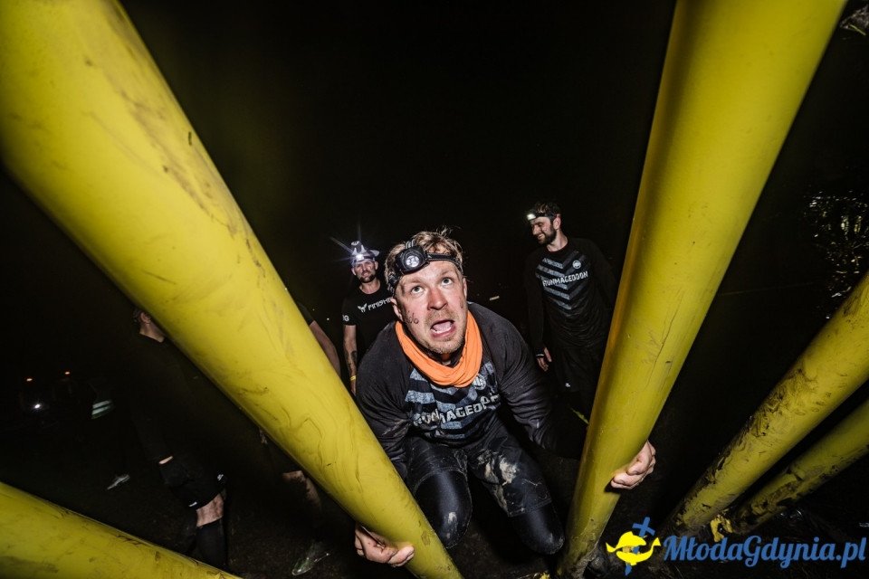 Trasa Nocny Runmageddon Gdynia Rekrut 2019