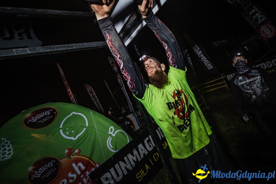 Trasa Nocny Runmageddon Gdynia Rekrut 2019