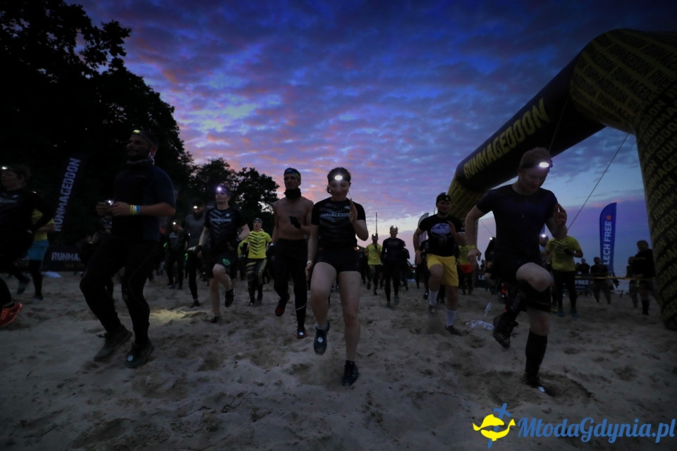 Trasa Nocny Runmageddon Gdynia Rekrut 2019