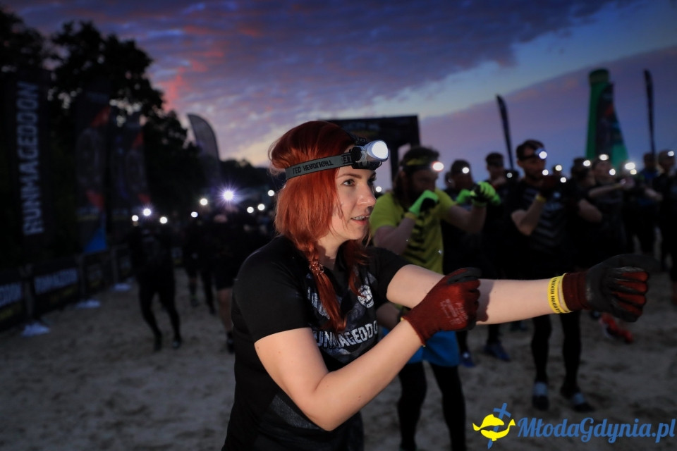 Trasa Nocny Runmageddon Gdynia Rekrut 2019