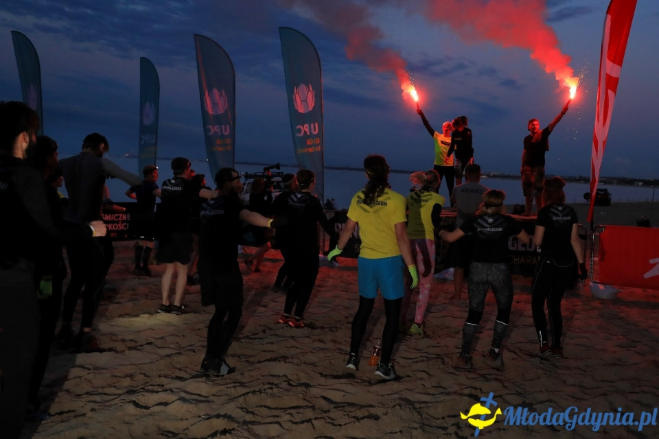 Trasa Nocny Runmageddon Gdynia Rekrut 2019