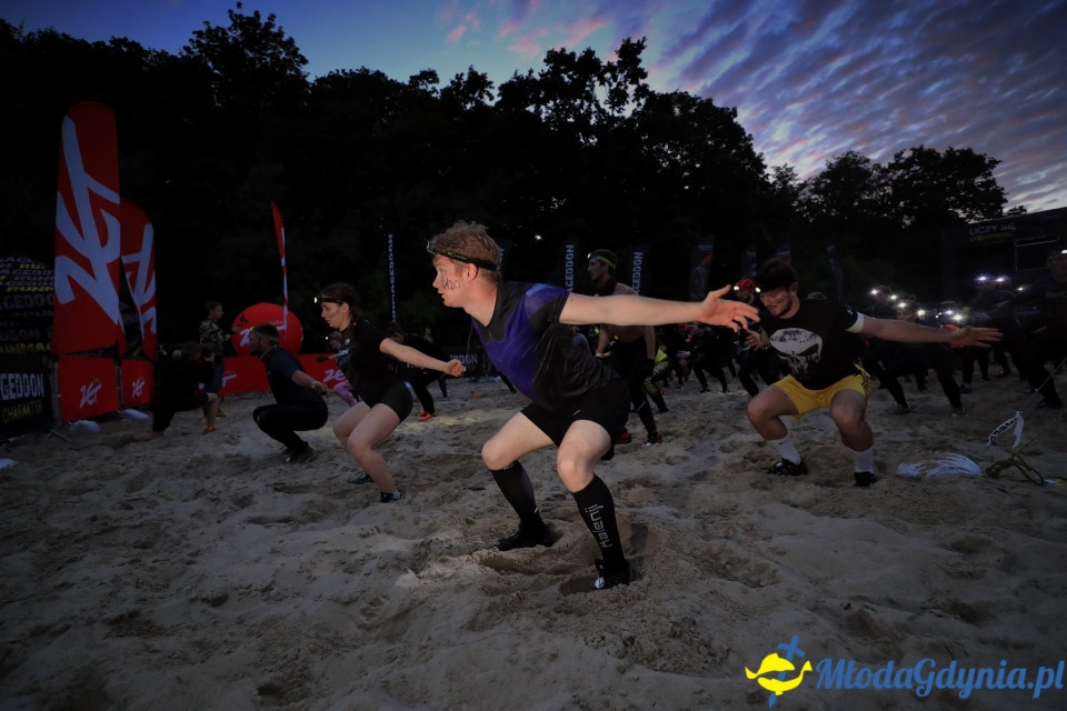 Trasa Nocny Runmageddon Gdynia Rekrut 2019