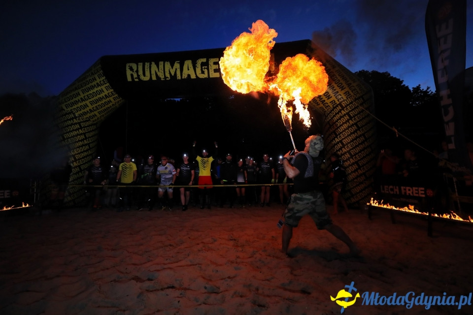 Trasa Nocny Runmageddon Gdynia Rekrut 2019