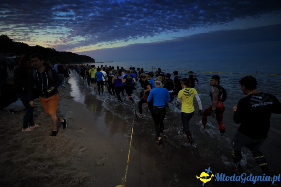 Trasa Nocny Runmageddon Gdynia Rekrut 2019