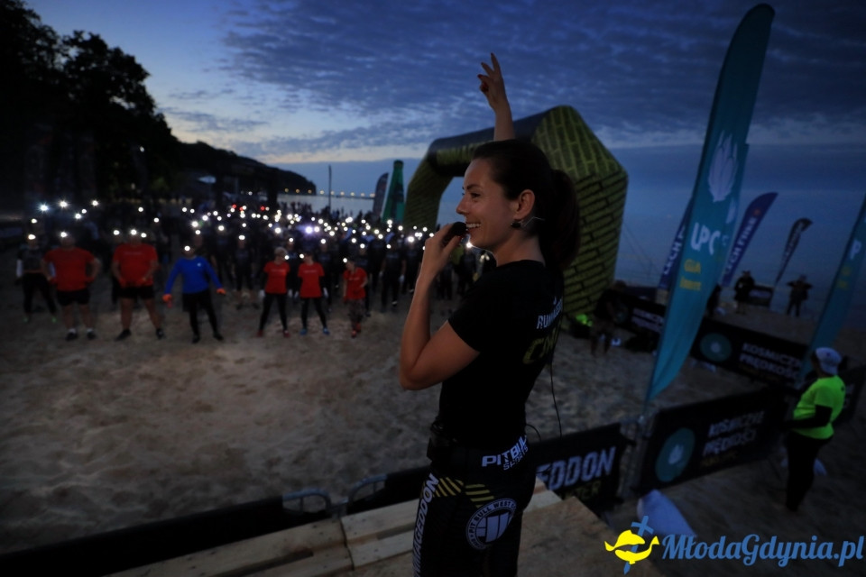 Trasa Nocny Runmageddon Gdynia Rekrut 2019