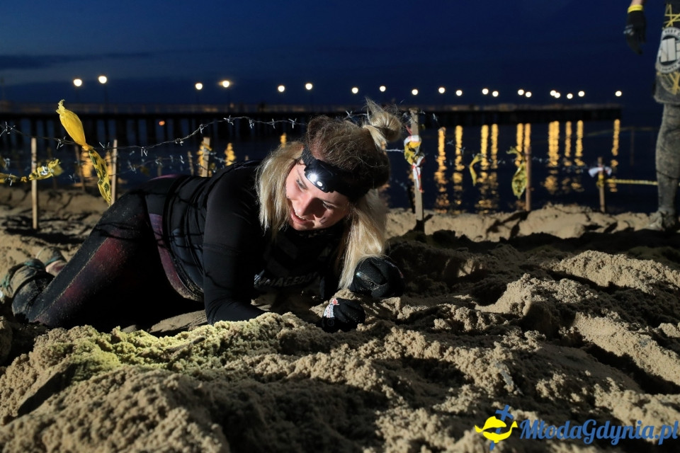 Trasa Nocny Runmageddon Gdynia Rekrut 2019