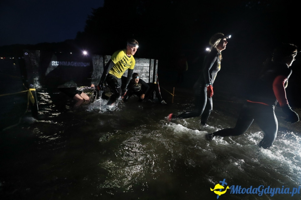 Trasa Nocny Runmageddon Gdynia Rekrut 2019