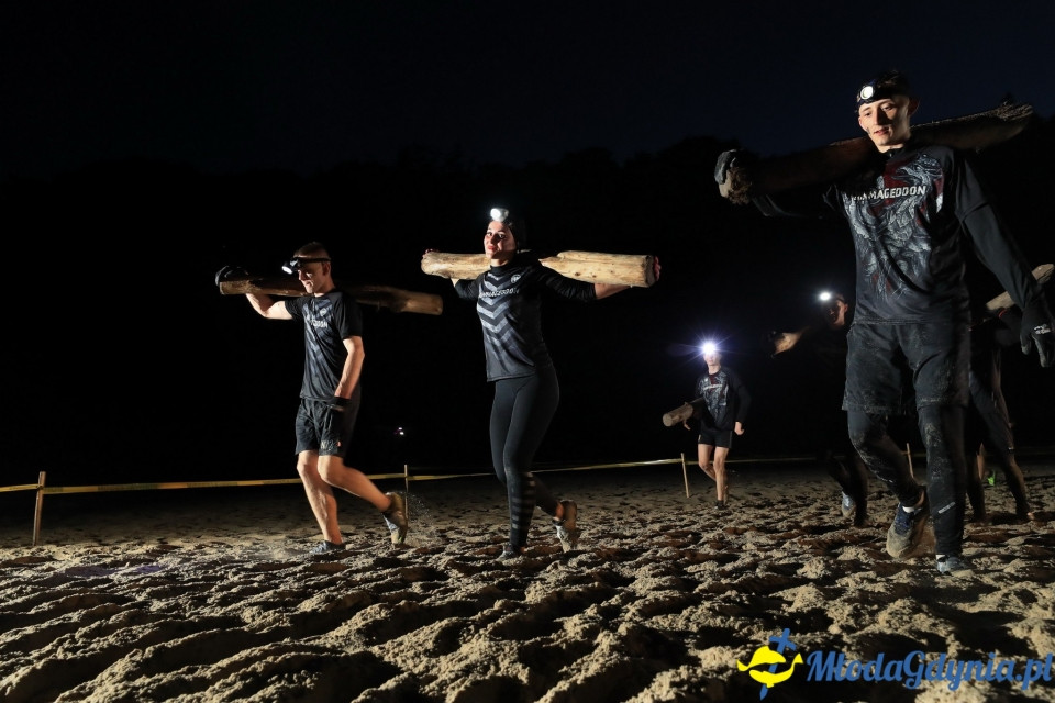 Trasa Nocny Runmageddon Gdynia Rekrut 2019