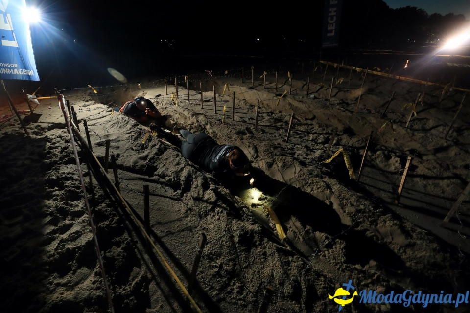 Trasa Nocny Runmageddon Gdynia Rekrut 2019