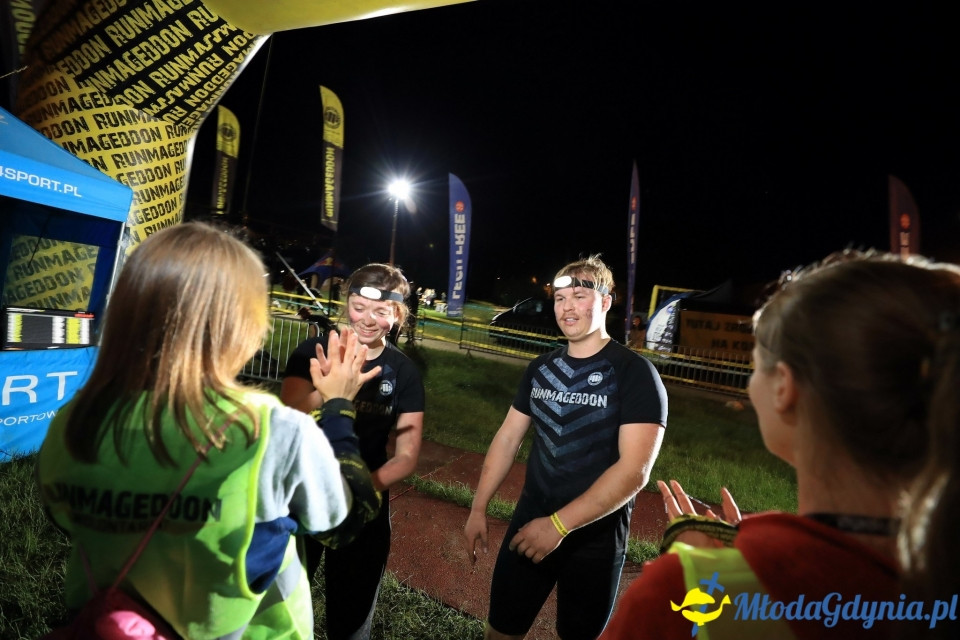 Trasa Nocny Runmageddon Gdynia Rekrut 2019