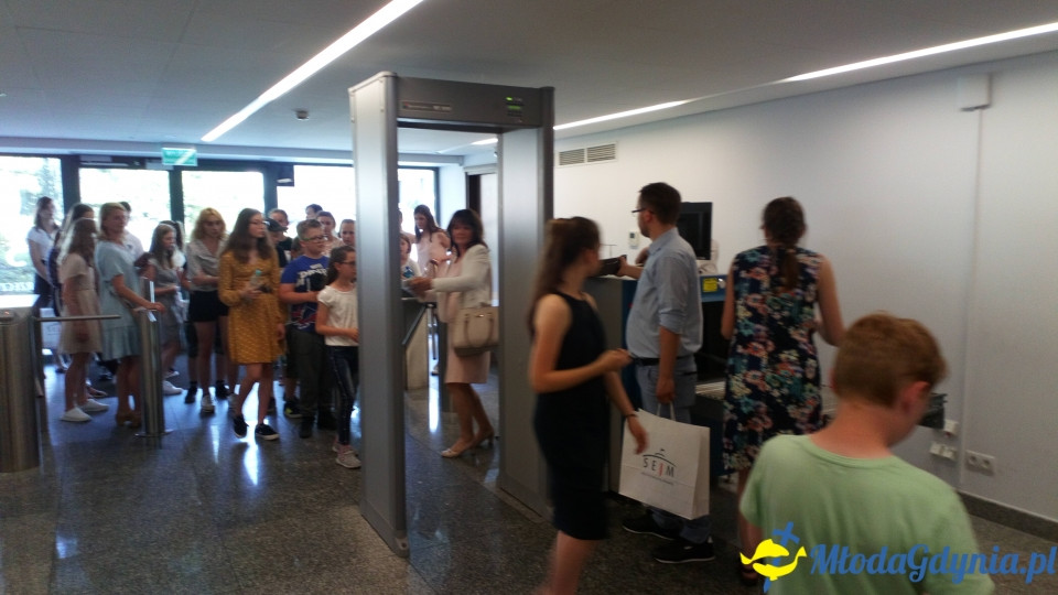 Poseł Małgorzata Zwiercan zaprosiła gdyńskich uczniów do Sejmu