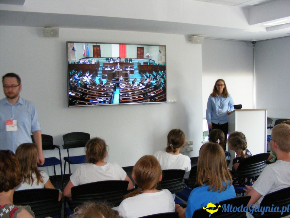 Poseł Małgorzata Zwiercan zaprosiła gdyńskich uczniów do Sejmu