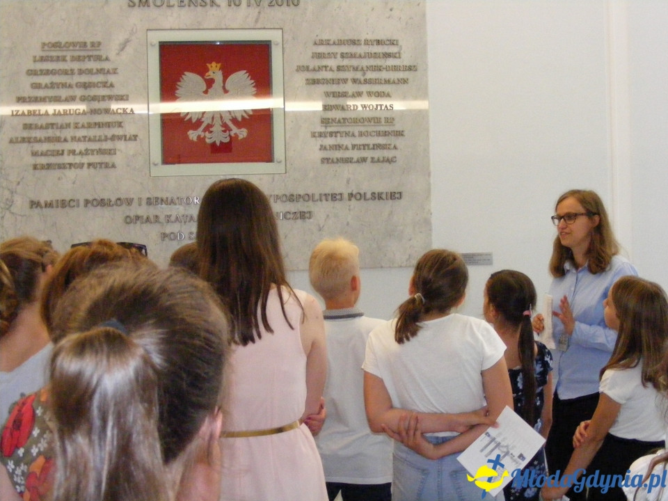 Poseł Małgorzata Zwiercan zaprosiła gdyńskich uczniów do Sejmu