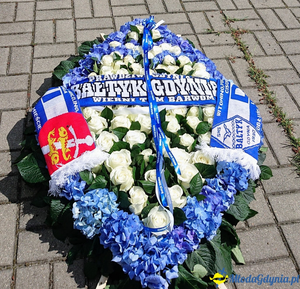 Kibice Bałtyku Gdynia pożegnali Edwarda Frankiewicza