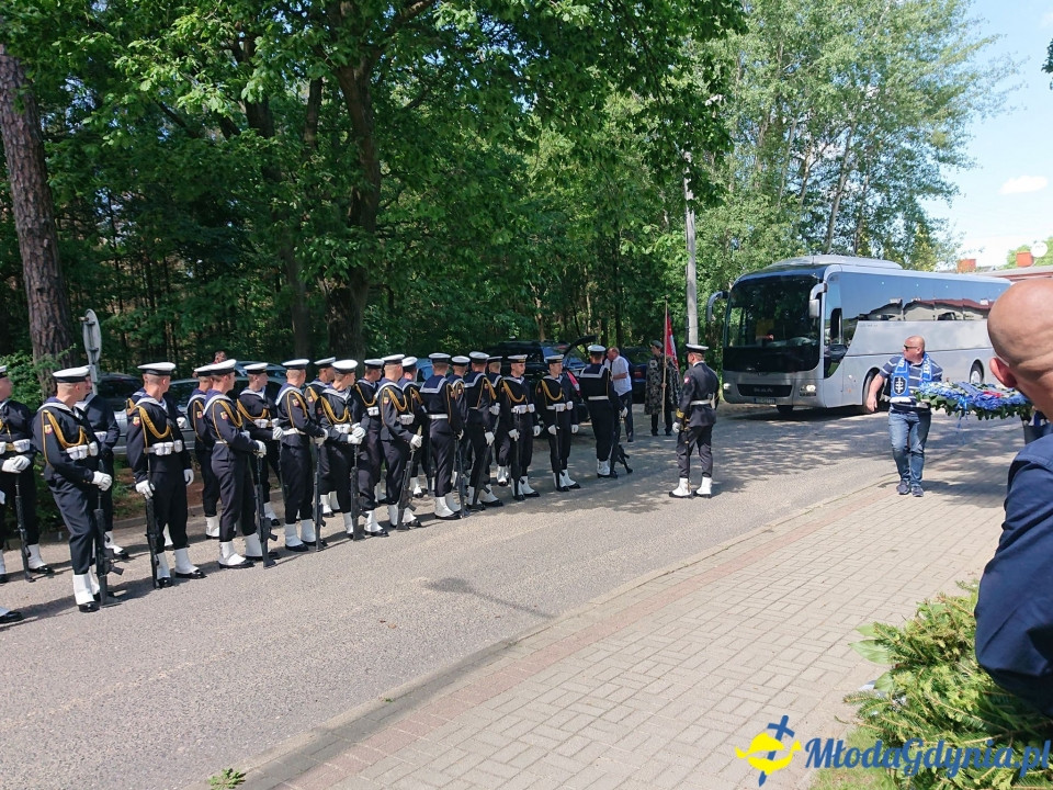Kibice Bałtyku Gdynia pożegnali Edwarda Frankiewicza