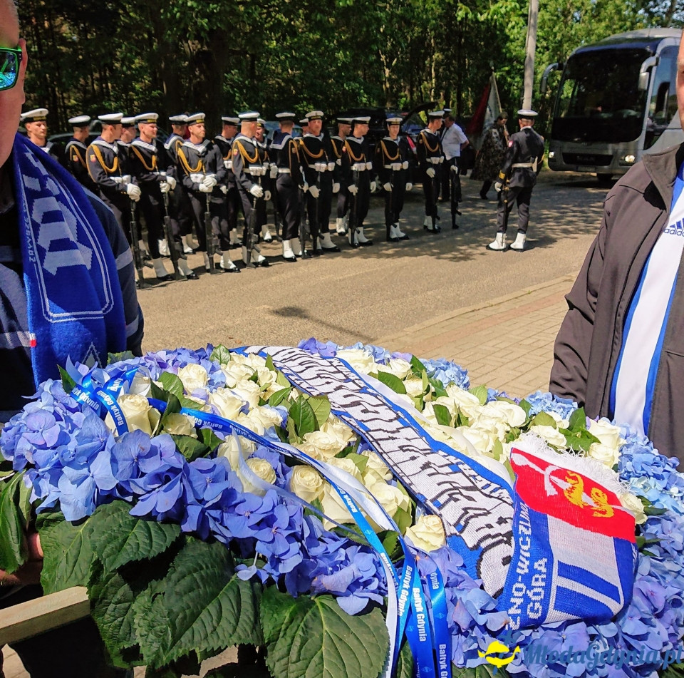 Kibice Bałtyku Gdynia pożegnali Edwarda Frankiewicza