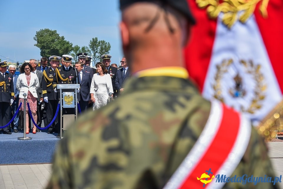 Uroczysty apel z okazji święta Marynarki Wojennej 2019