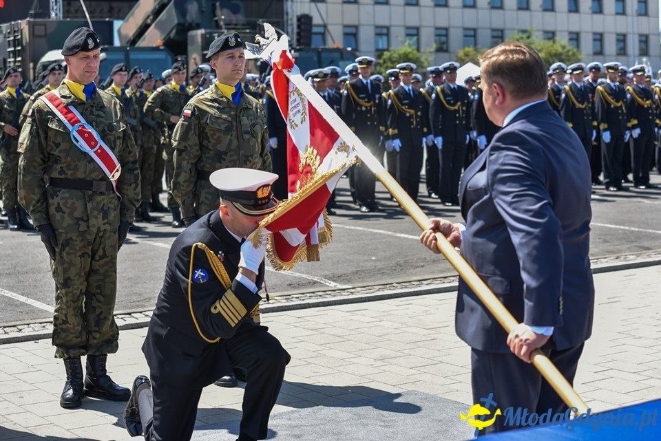 Uroczysty apel z okazji święta Marynarki Wojennej 2019