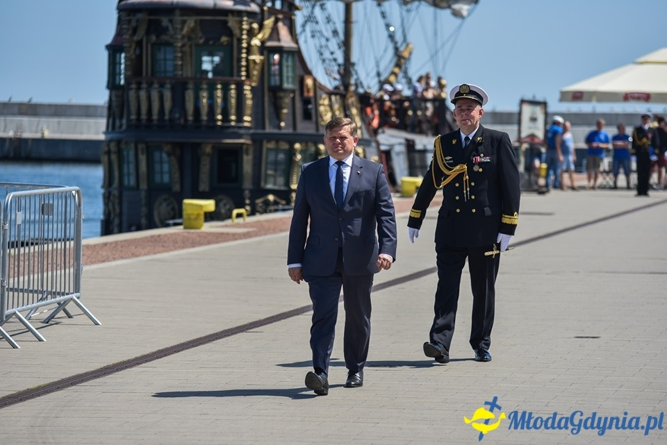 Uroczysty apel z okazji święta Marynarki Wojennej 2019