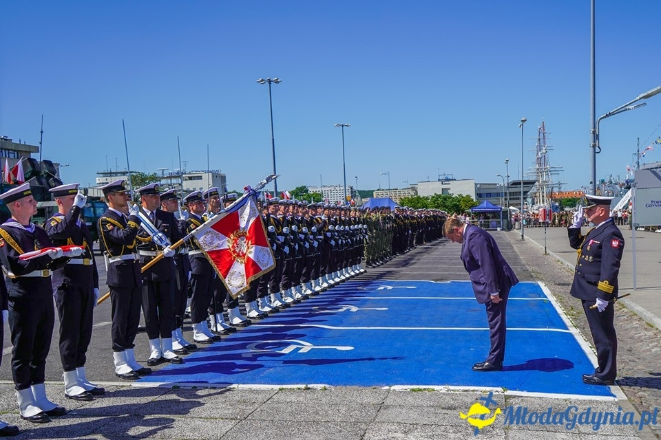 Uroczysty apel z okazji święta Marynarki Wojennej 2019