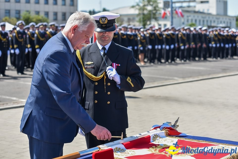 Uroczysty apel z okazji święta Marynarki Wojennej 2019