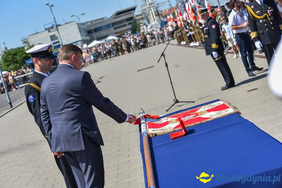 Uroczysty apel z okazji święta Marynarki Wojennej 2019