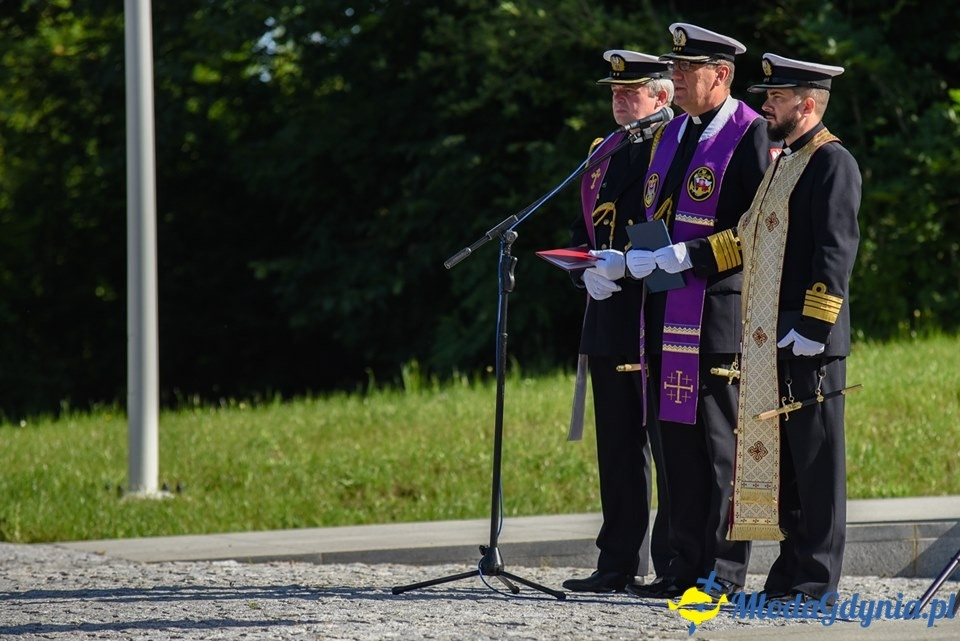 Uroczystości na cmentarzu Marynarki Wojennej