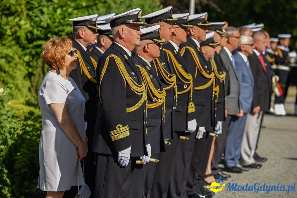 Uroczystości na cmentarzu Marynarki Wojennej