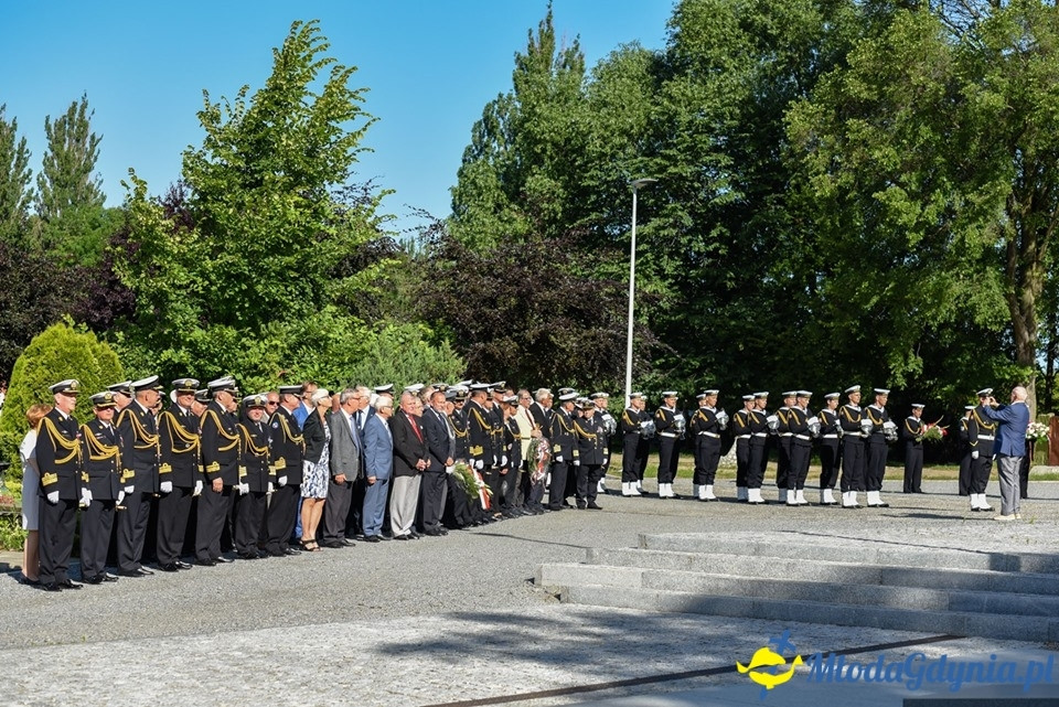 Uroczystości na cmentarzu Marynarki Wojennej