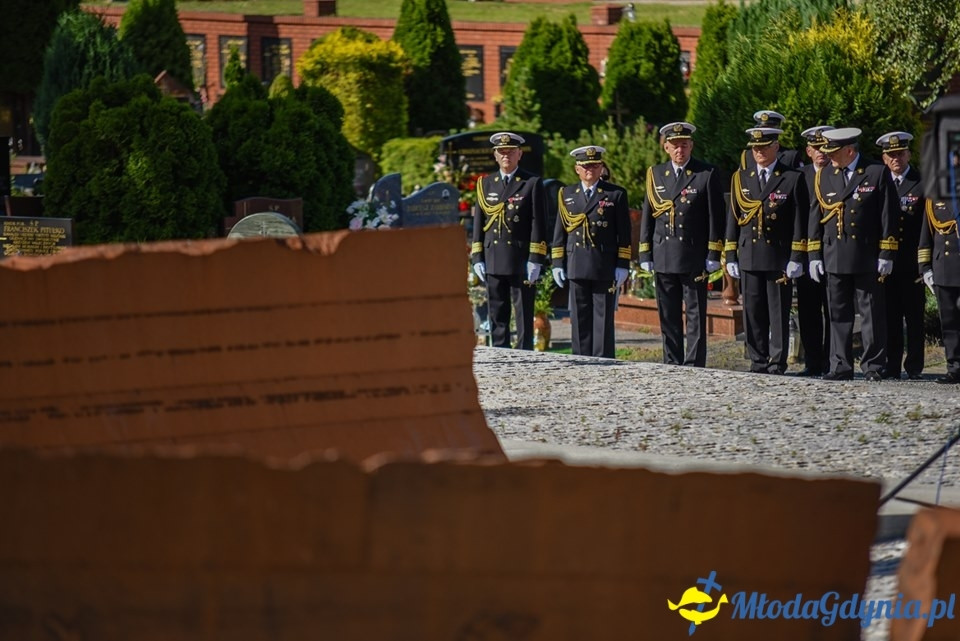 Uroczystości na cmentarzu Marynarki Wojennej