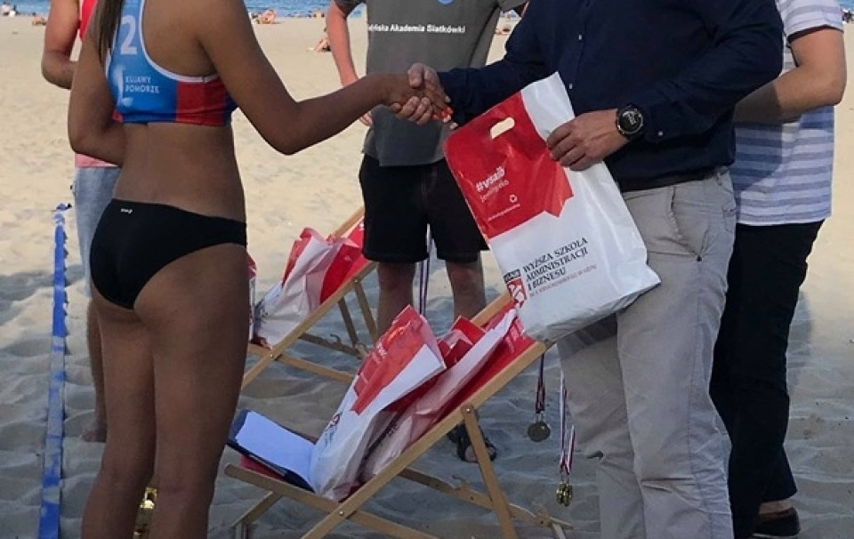 Turniej Siatkówki Plażowej Kobiet o Puchar Rektora WSAiB im. E. Kwiatkowskiego