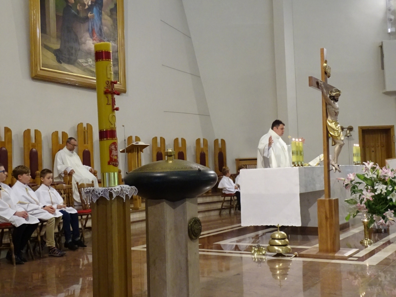 Uroczysta Msza św. na zakończenie Roku Szkolnego 2018/2019 w Zespole Szkół Jezuitów