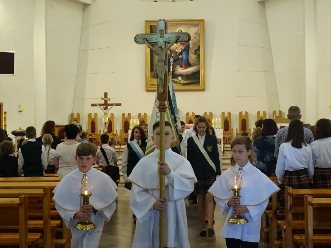 Uroczysta Msza św. na zakończenie Roku Szkolnego 2018/2019 w Zespole Szkół Jezuitów