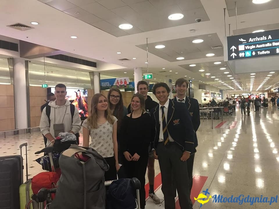 Uczniowie ZSJ w Australii