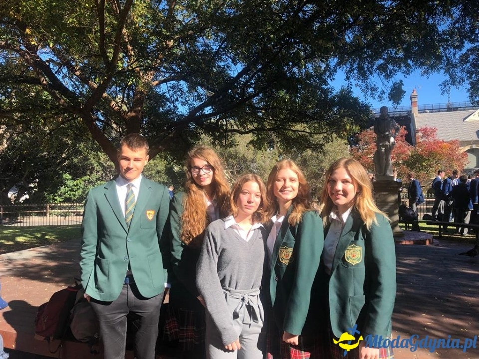 Uczniowie ZSJ w Australii