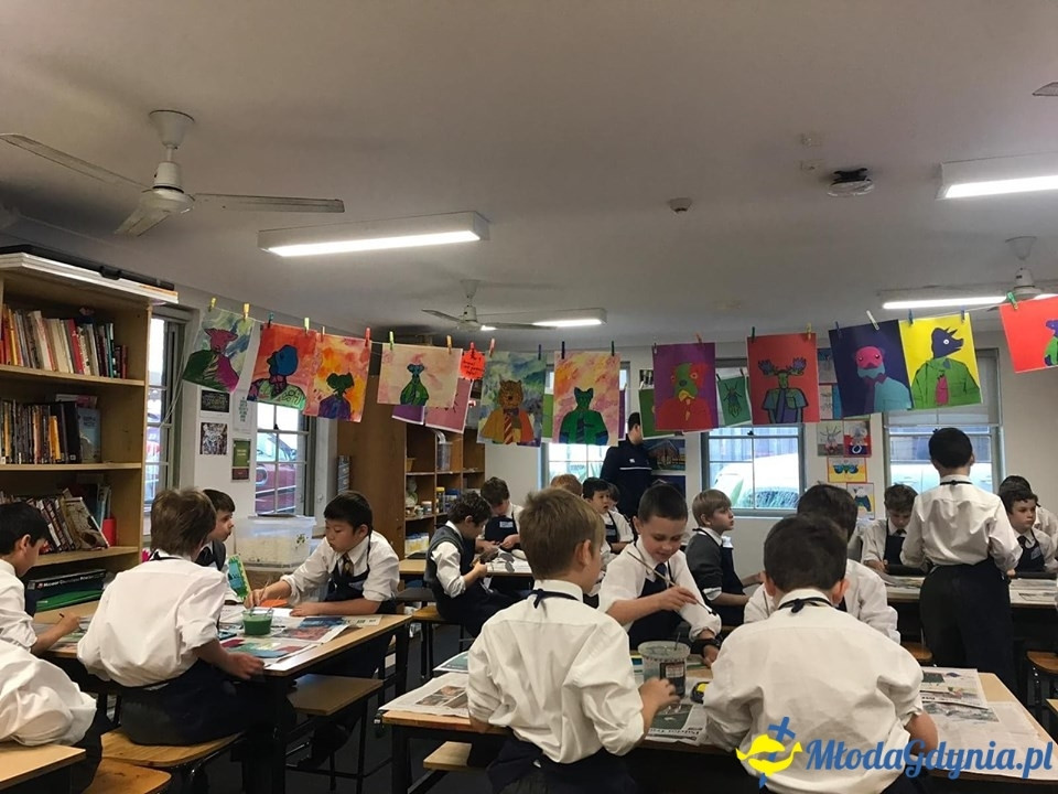 Uczniowie ZSJ w Australii