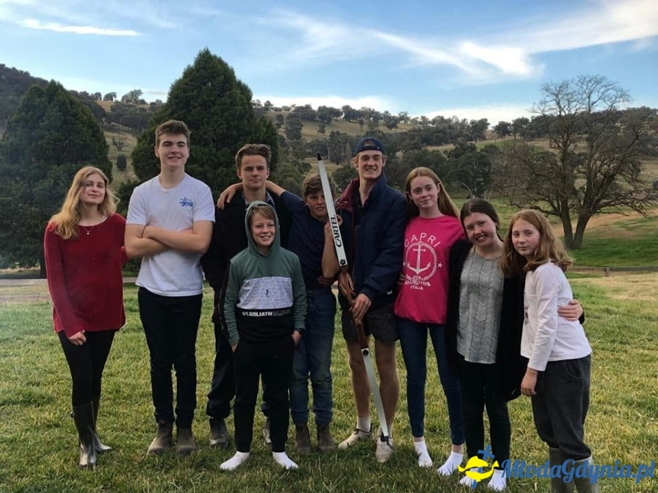 Uczniowie ZSJ w Australii