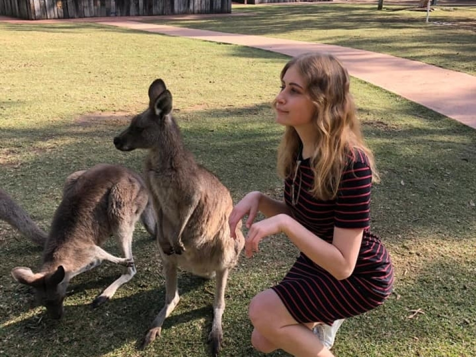 Uczniowie ZSJ w Australii