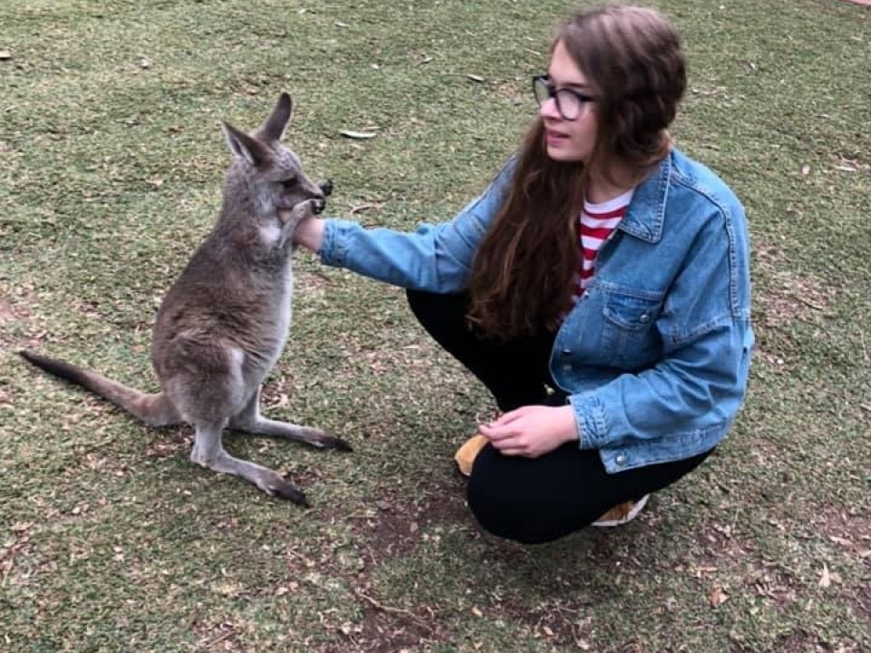 Uczniowie ZSJ w Australii