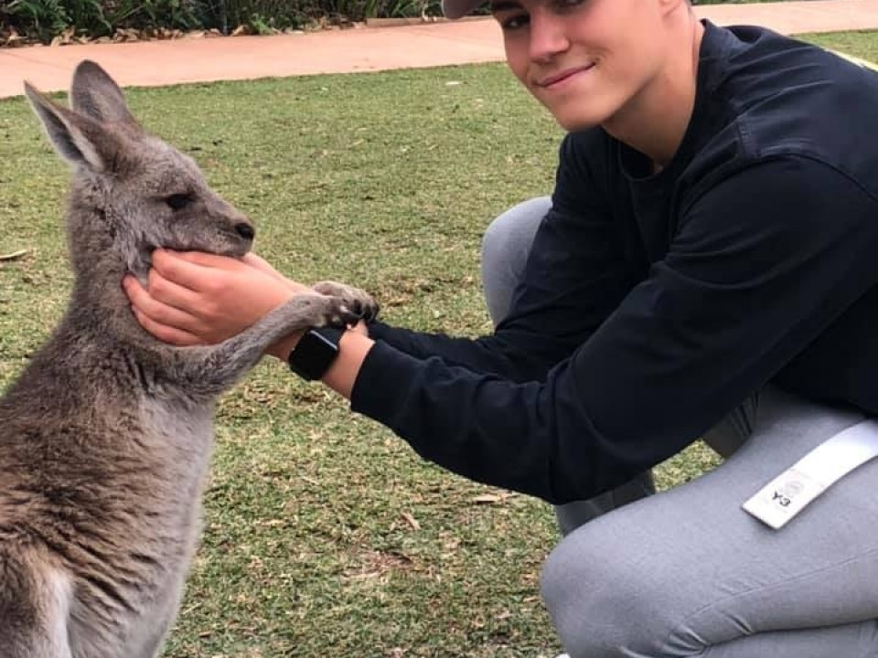 Uczniowie ZSJ w Australii