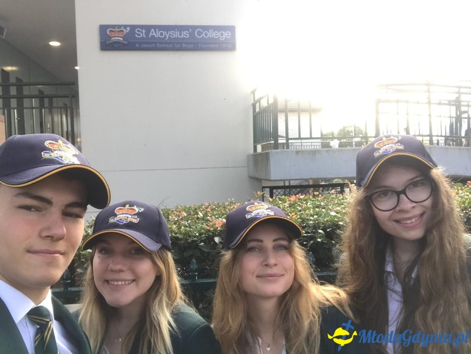 Uczniowie ZSJ w Australii