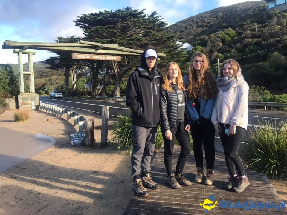 Uczniowie ZSJ w Australii