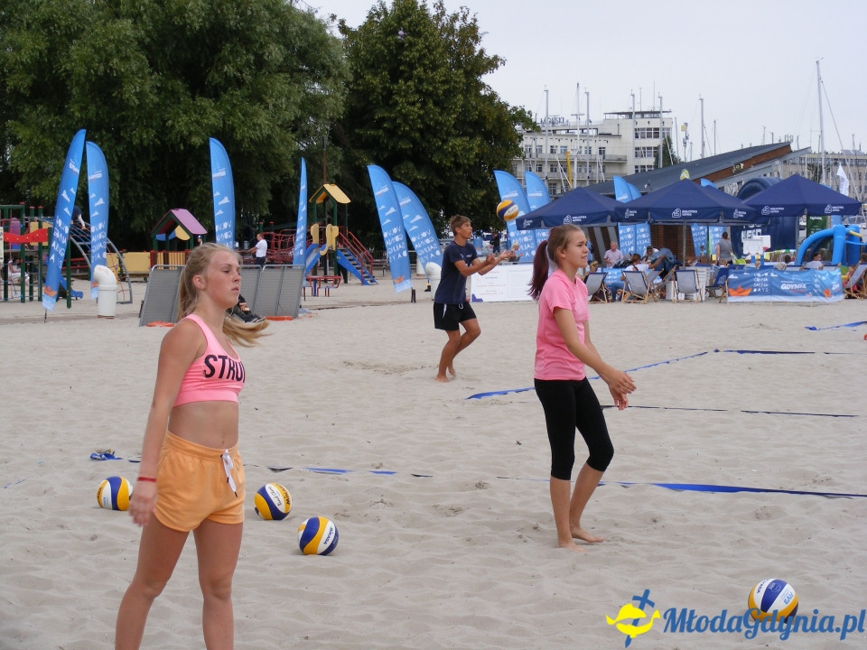 Gdyńska Akademia Siatkówki trening 23.07.2019