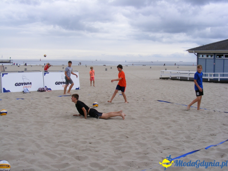 Gdyńska Akademia Siatkówki trening 23.07.2019