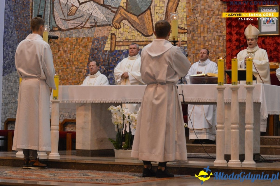 Pielgrzymka 2019 Dzień pierwszy - Gdynia - Chwaszczyno - Żukowo